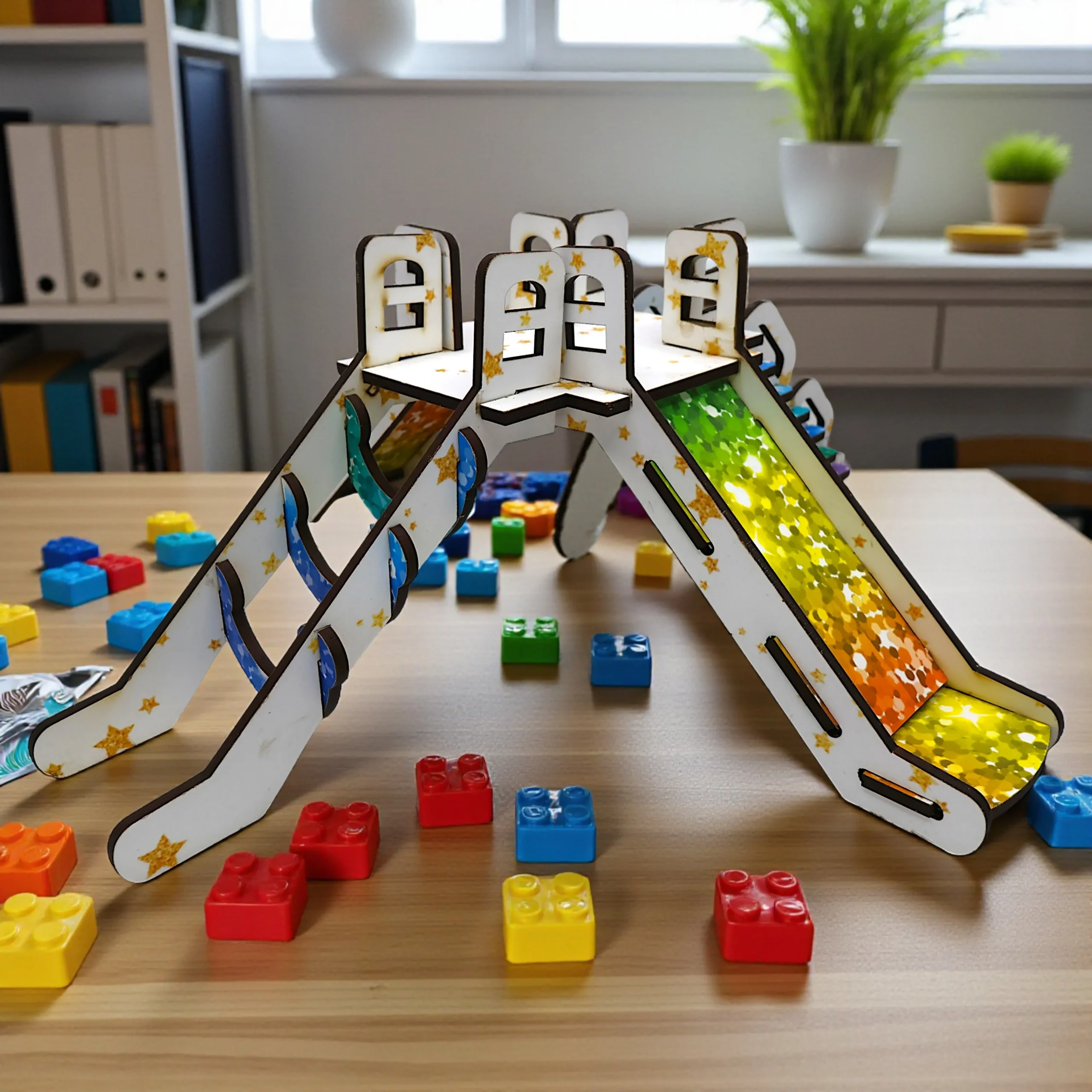 DIY Garden Swings Puzzle Assembly for Kids diy garden swings puzzle assembly for kids
