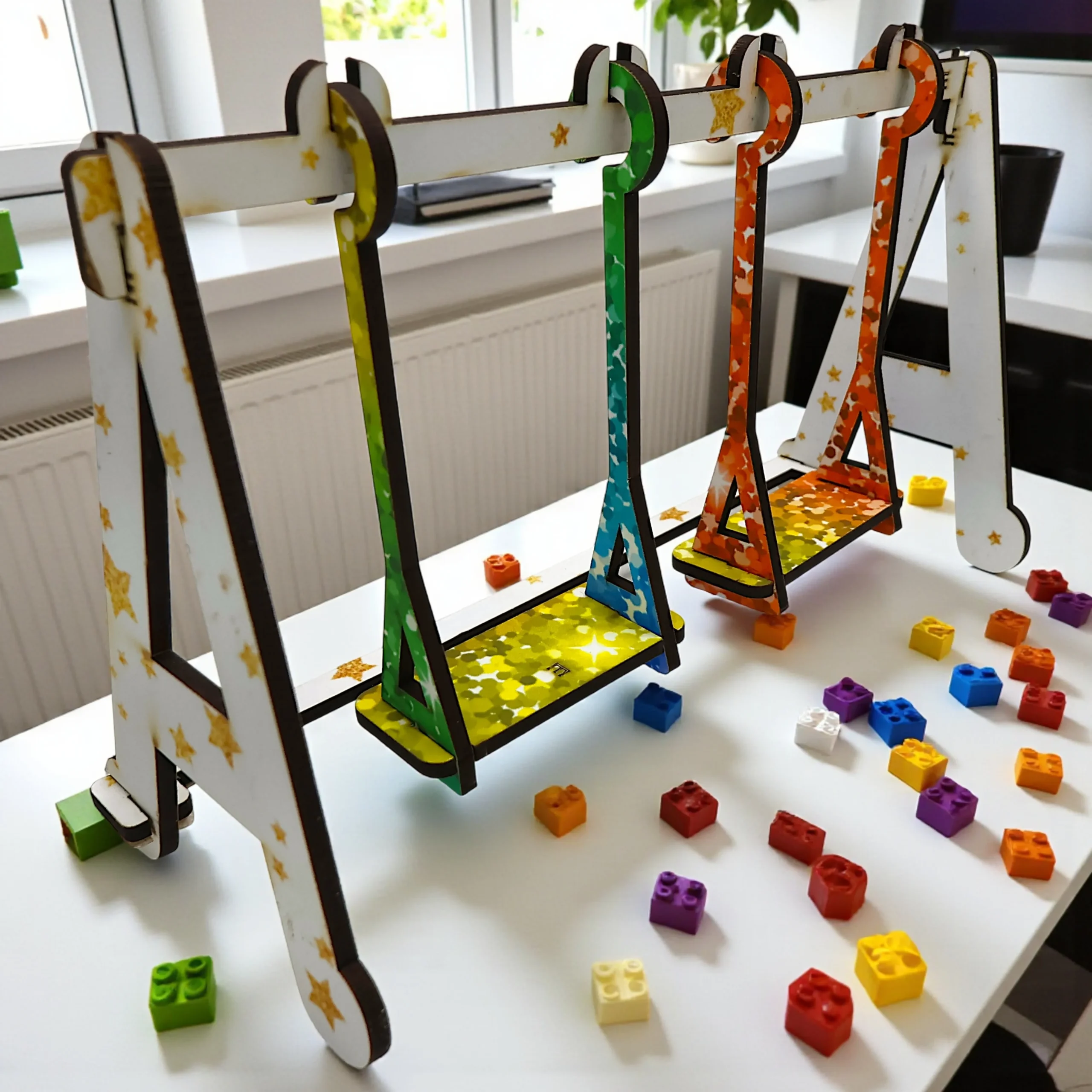 Educational Wooden Puzzle Craft Kit for Kids educational wooden puzzle craft kit garden swings
