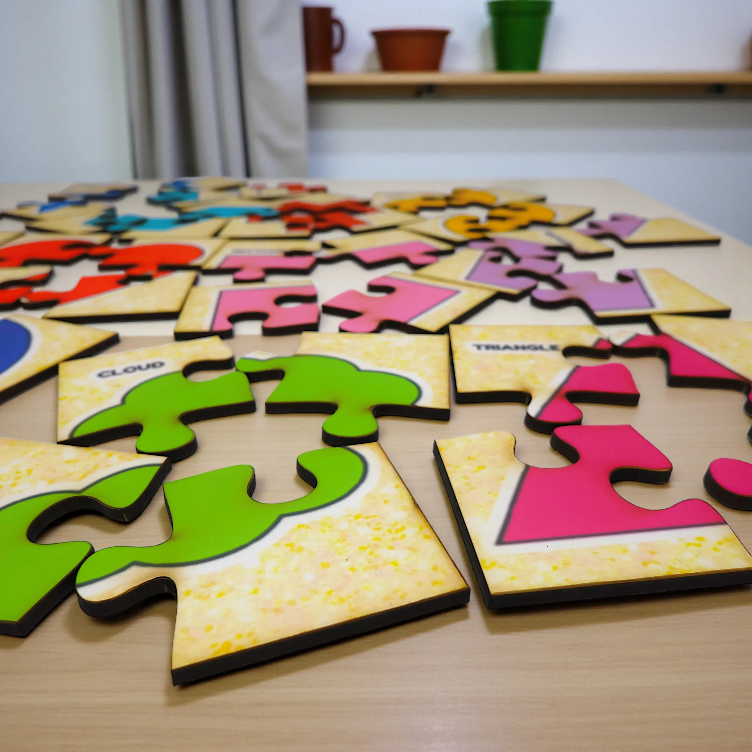 Educational Puzzle for Early Learning educational jigsaw puzzle improving motor skills and learning