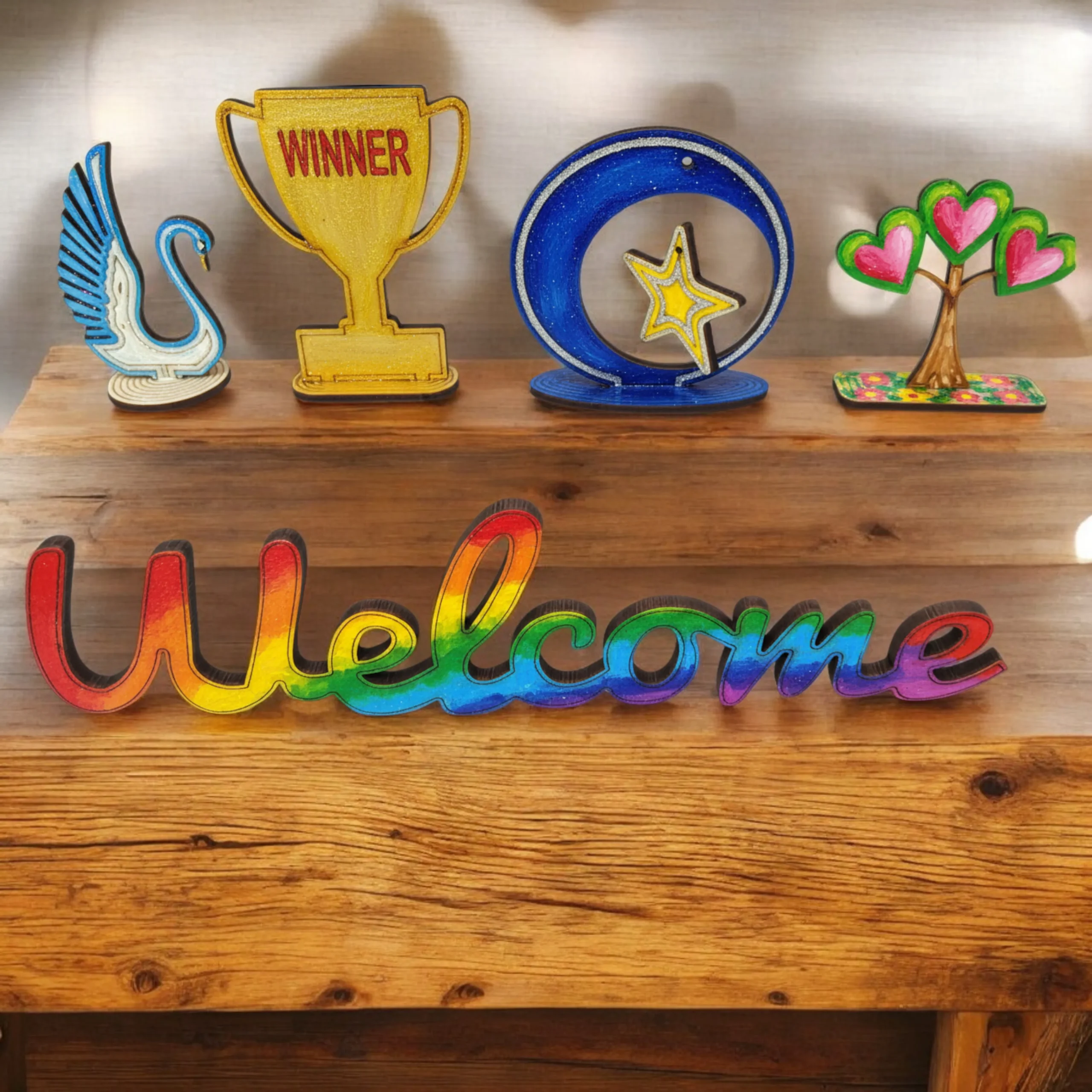 Independent Wood Painting for Kids kids doing independent wood painting activity