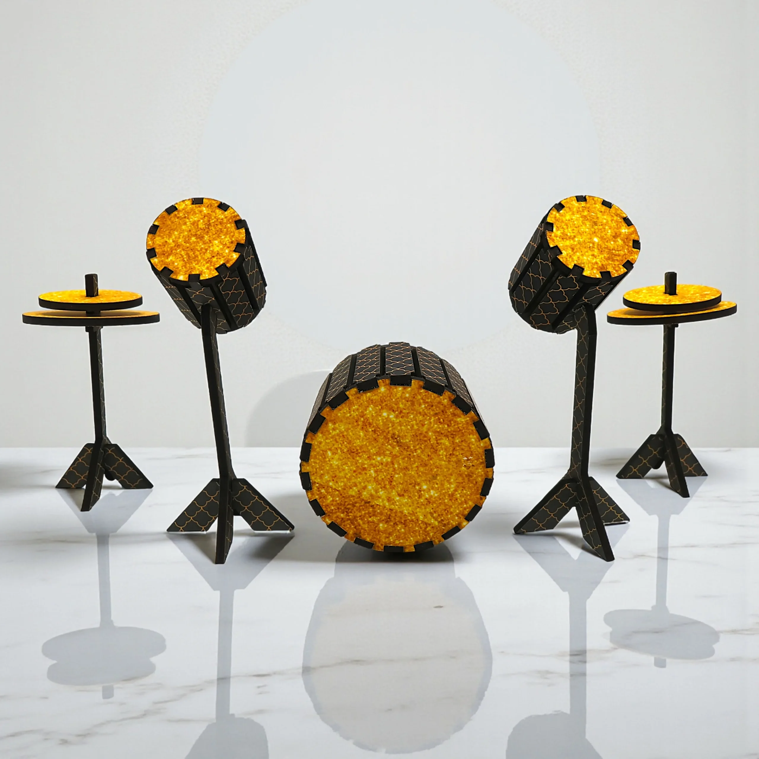 Miniature Drums Decorative Showpiece miniature drums decorative showpiece