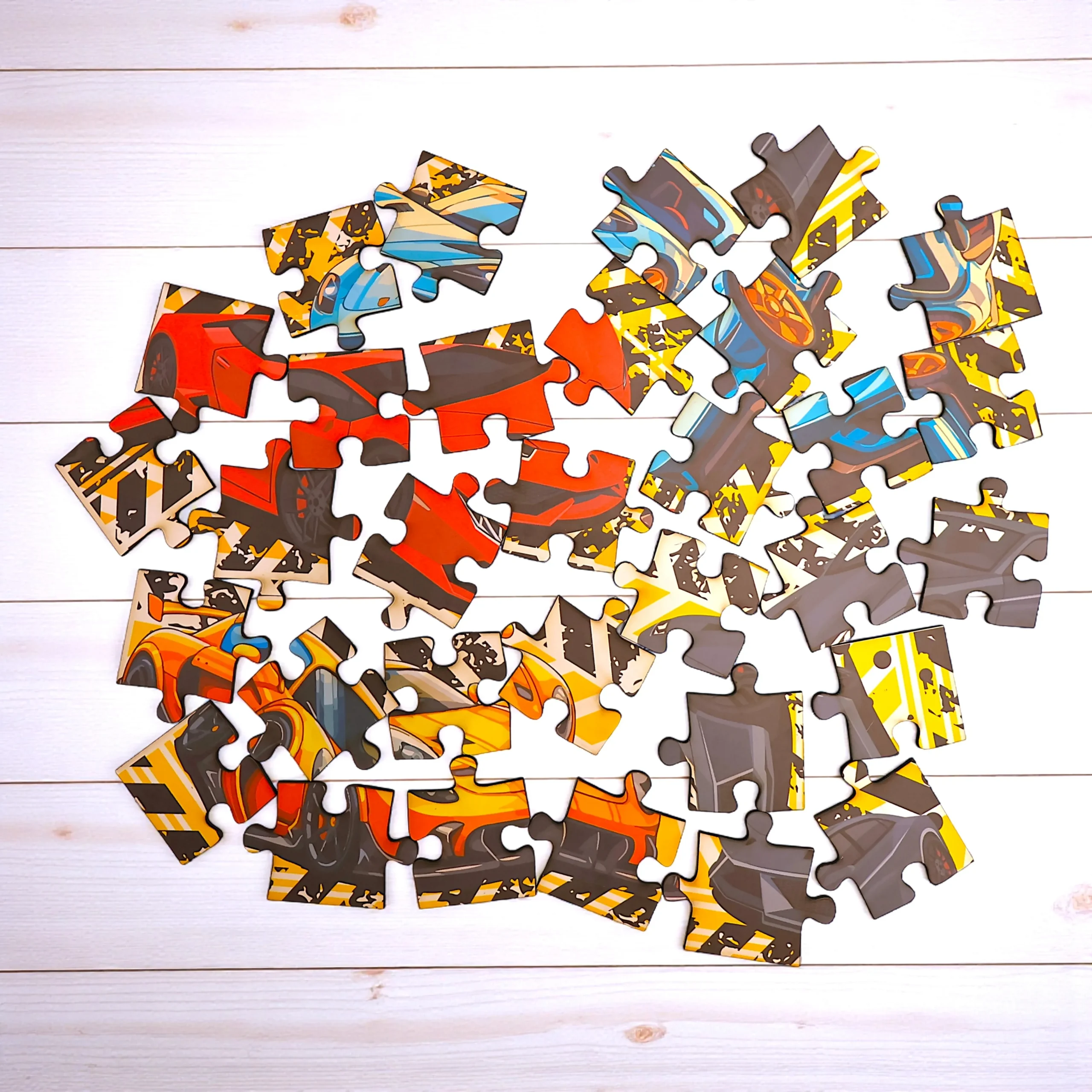 Safe Car and Bike Puzzle for Kids child safe car and bike jigsaw puzzle with smooth edges