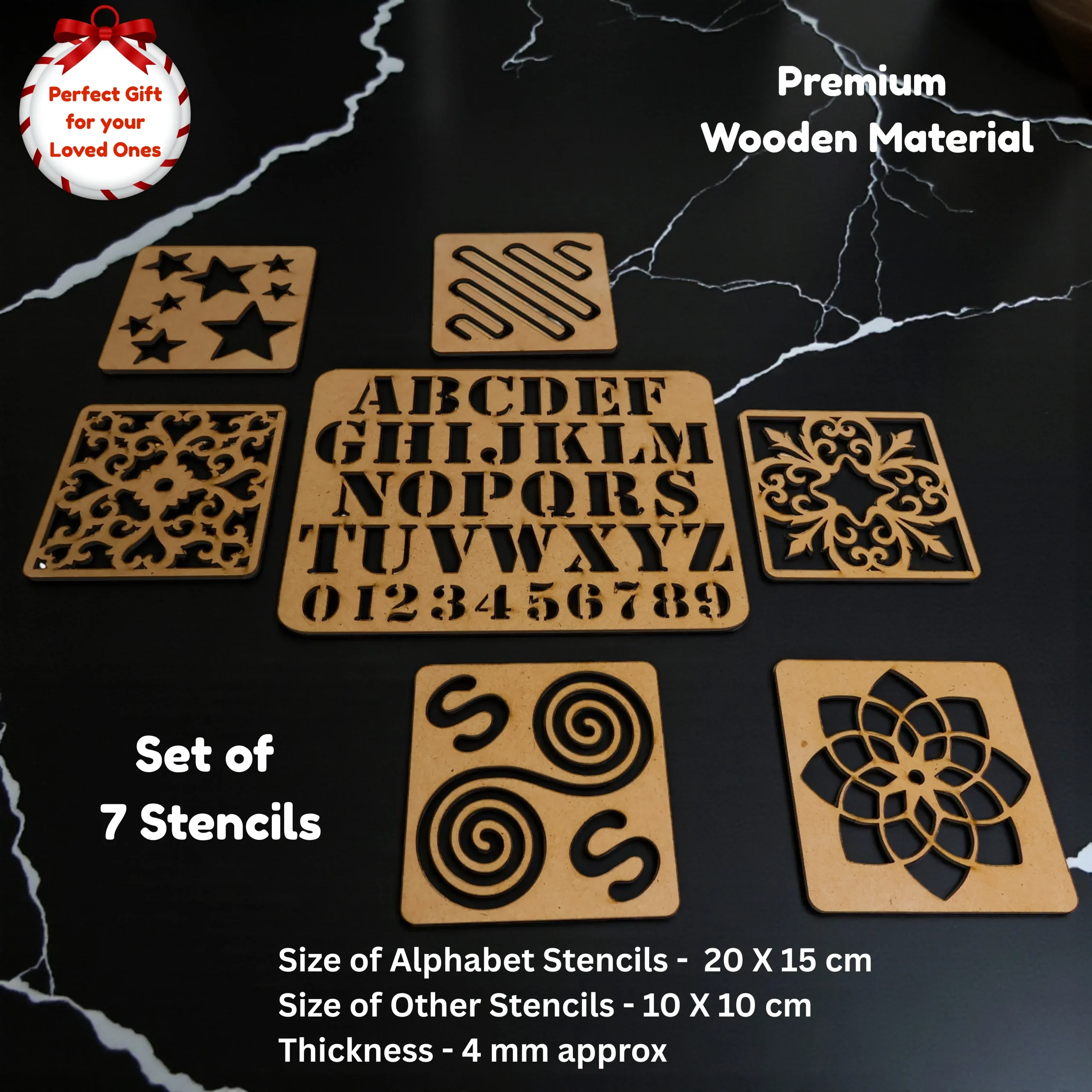 Stencil Set for Painting and Rangoli stencil set for painting and rangoli designs