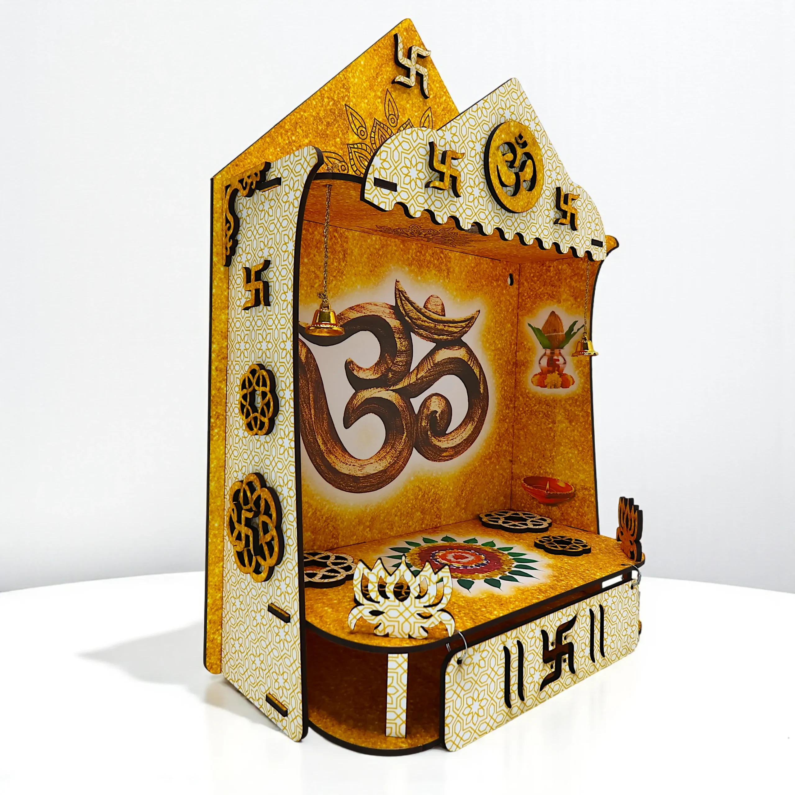 Wooden Mandir Temple for Home Office and Shop wooden mandir temple for home office and shop